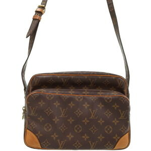 Louis Vuitton Monogram Leather Brown Nile Shoulder Bag